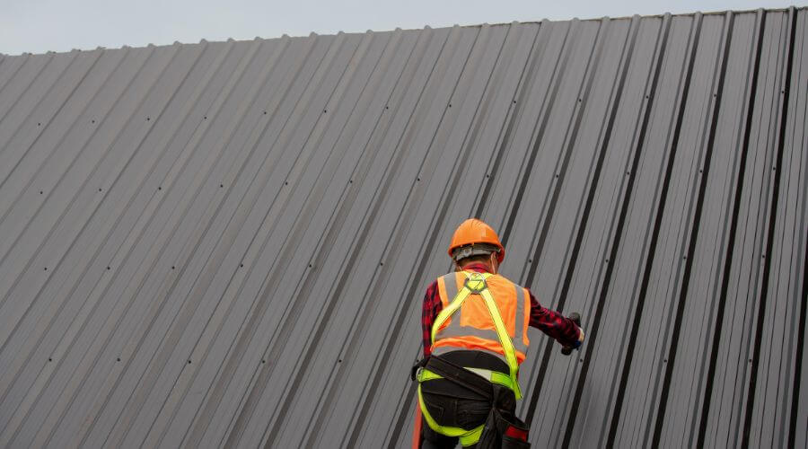 Professional metal roof installation services in Fleming, OH